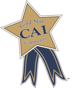 CAI Gold Star.  Horizons at Woods Landing received their second Gold Star Award.